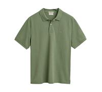 Gant Mens Shield Pique Regular Polo Shirt - Kalamata/Green - Kalamata/Green - S - 100% Cotton