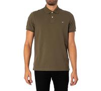 GANT Mens Shield Short Sleeve Pique Polo Shirt Juniper Green XXL