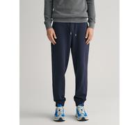 Gant Mens Shield Sweatpants - Blue Cotton - Size Medium