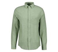 GANT Men's Shirt - Regular Cotton Linen Shirt, Linen-Cotton Blend, Solid...