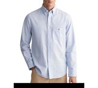 Gant Mens Shirt The Oxford Regular Button Down Capri Blue