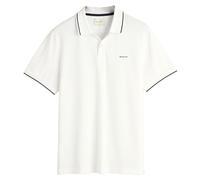 GANT Mens White Tipping Pique Rugger Polo Shirt