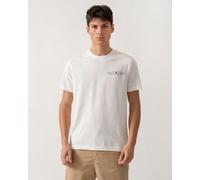 GANT Mens Short Sleeve Printed Graphic T-Shirt - 113 Eggshell - 113 Eggshell - XL