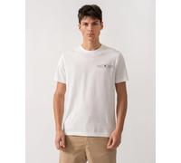 GANT Men's Printed Graphic SS T-Shirt, Eggshell, L