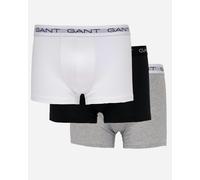 GANT Mens Slim Fit Cotton Jersey Boxer Briefs 3-Pack - 94 Light Grey Melange - 94 Light Grey Melange - L