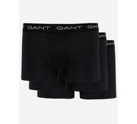 GANT Mens Slim Fit Cotton Jersey Trunks 3-Pack - 5 Black