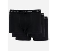 GANT Mens Slim Fit Cotton Jersey Trunks 3-Pack - 5 Black - 5 Black - XL