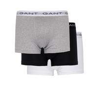 GANT Mens Slim Fit Cotton Jersey Trunks 3-Pack - 94 Light Grey Melange