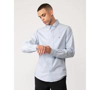 Men's GANT Mens Slim Fit Long Sleeve Oxford Shirt - Blue - Size: 42/Regular