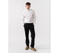 GANT Mens Slim Fit Long Sleeve Poplin Shirt - 110 White