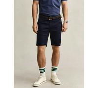 GANT Mens Slim Fit Sports Chino Shorts - 433 Evening Blue - 433 Evening Blue - W38