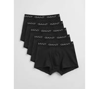 GANT Men's Trunks, Pack of 5, Underwear, Black, Standard (Pack of 5), black, M