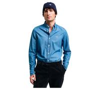 GANT Men's Slim Indigo Bd Dress Shirt, Semi Light Blue, 3XL