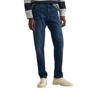 GANT Men's Slim Jeans, Dark Blue Worn in, 30W / 30L