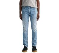 GANT Men's Slim Jeans Jeans, Light Blue Vintage,
