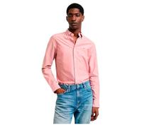 GANT Men's Slim Oxford Shirt, Iron Red, XXL