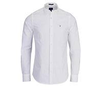 Gant Mens Slim Fit Long Sleeve Oxford Shirt - White - Size Medium