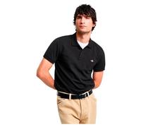GANT Men's Slim Shield SS Pique Polo Shirt, Black, XXL