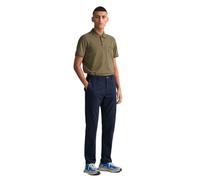 GANT Men's Slim Tech Prep Chinos Classic Trousers, Navy, 36 W/34 L