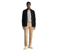 GANT Men's Slim Twill Chinos Classic Trousers, Dark Khaki, Standard, Dark Khaki, 31 W/32 L