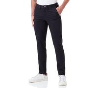 GANT Men's Slim Twill Chinos Dress Pants, Black, 32W / 34L