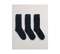 Gant Men's Soft Cotton 3 Pack Sock Blue | Size: 42 Gant Blue 42