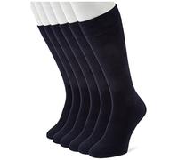 GANT Men's Soft Cotton Socks 6-Pack, Marine, 40/42
