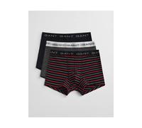 Gant Men's Striped 3 Pack Boxer Black | Size: Large Gant Black L