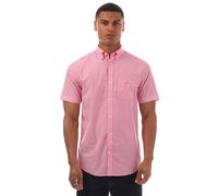 Gant Mens Striped Broadcloth Regular Short-Sleeved Shirt GT7157