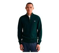 Gant Superfine Lambswool Half Zip Sweater Green M Man