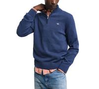 Gant Casual Cotton Half Zip Sweater Blue S Men