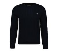 GANT Men's Sweater - COTTON CABLE C-NECK, Cable Knit, Round Neck, Cotton...