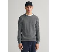 Gant Mens sweater - Grey Cotton - Size Medium