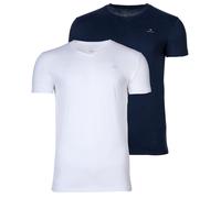 Gant Men's T-Shirt, 2 Pack - V-Neck, Short Sleeve, Cotton