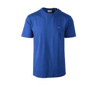 GANT Regular Fit Short Sleeve T-Shirt, Bright Blue, Size Xl, Men Bright Blue