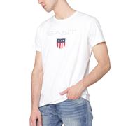 Gant Mens T Shirt Crew Neck Pullover Original Shield Soft Cotton Summer Tee