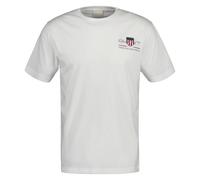 GANT Men's T-Shirt - REG ARCHIVE SHIELD EMB, Crew Neck, Short Sleeve, Embroidery