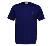 GANT Mens T-Shirt REGULAR SHIELD Crew Neck Short Sleeve Cotton Embroidery