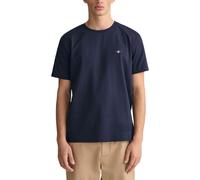 Gant Mens T Shirts Shield Logo Crew Neck Short Sleeve Cotton Summer Casual Tee