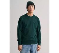 Gant Mens Regular Fit Shield Logo Crew Neck Sweatshirt - Tartan - Size X-Large