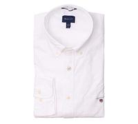 GANT Men's REG Oxford Shirt BD, White, M