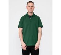 GANT Mens Tipped Short Sleeve Pique Polo - 338 Forest Green - 338 Forest Green - M