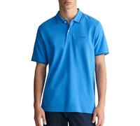GANT Men's Tipping SS Pique Polo Shirt, Rich Blue, 4XL