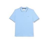 GANT Men's Tipping SS Pique Rugger Polo Shirt, Capri Blue, XL