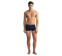 GANT Men's Trunk 3-Pack Boxer Shorts, Marine, S (Pack of 3)