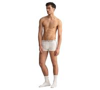 GANT Men's Trunk 3-Pack Boxer Shorts, White, Standard, White, One Size
