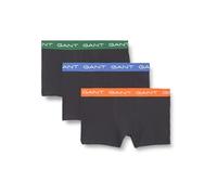 GANT Men's Trunk 3-Pack Underwear, Black, M (Pack of 3)