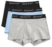 GANT Men's Trunk 3-Pack Underwear, Light Grey Mix, One Size (Pack of 3)