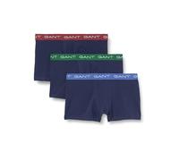 GANT Men's Trunk 3-Pack Underwear, Navy, M (Pack of 3)
