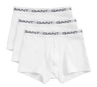 GANT Men's Trunk 3-Pack Underwear, White, One Size (Pack of 3)